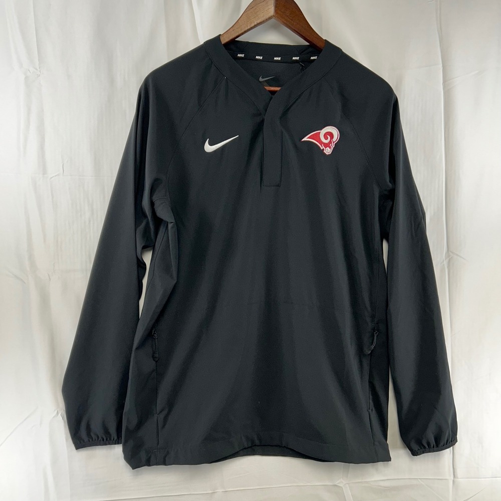 Nike Pullover Mens Small Black Owasso Rams Oklahoma HS Folds of Honor DO9174-010